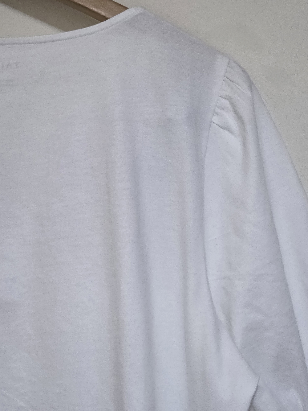Talbots Embroidered Split Neck Top - Picture 8 of 11